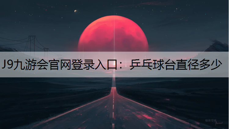 乒乓球台直径多少